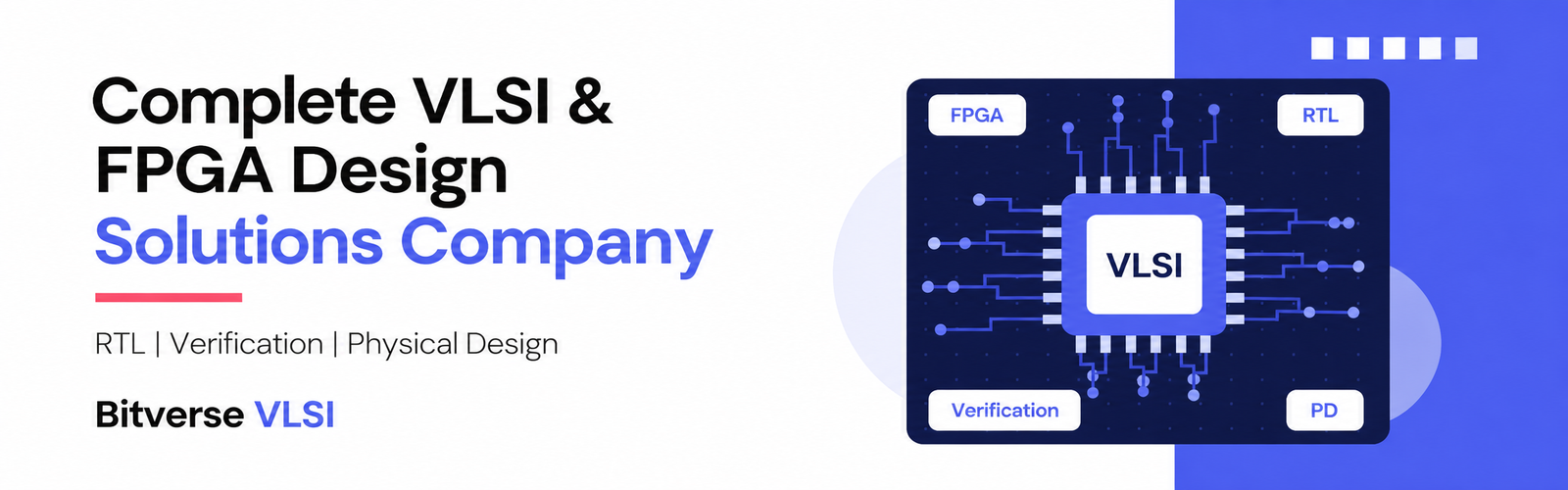 complete vlsi & fpga solutions banner